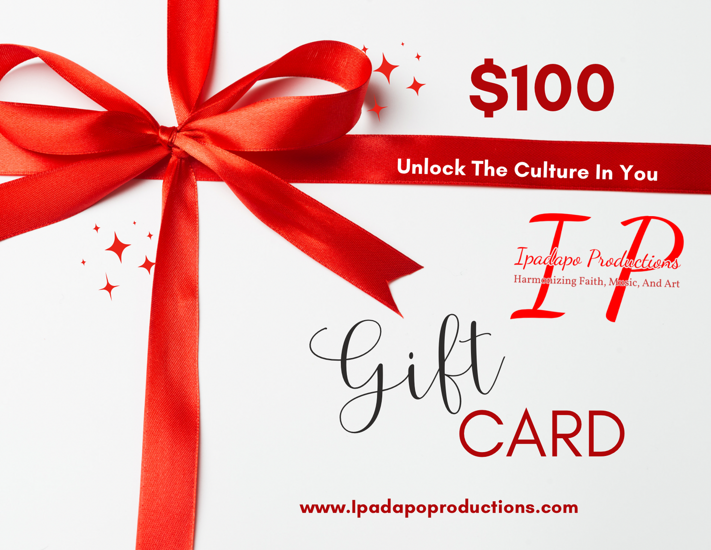 Ipadapo Productions Gift Card